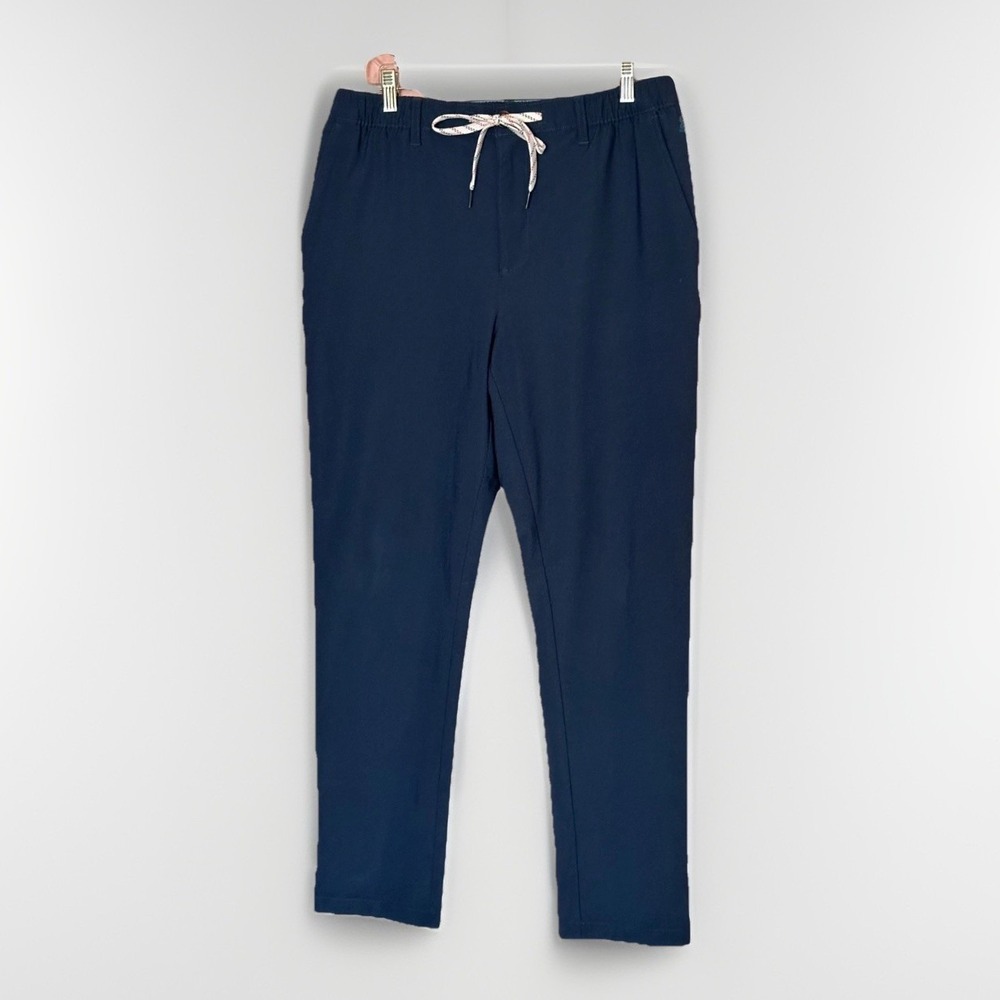 CHUBBIES Everywear Performance Pants Large Blue‎ Preppy Golf Beach Casual Active